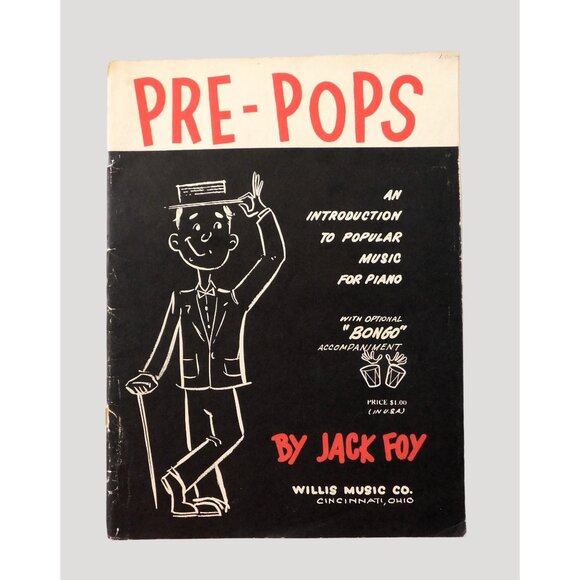 Pre-Pops An Introduction To Popular Music For Piano By Jack Foy - Picture 1 of 7